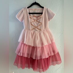 Gymboree Pink Layered Ballerina Tulle Dress